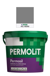 Permosil Silikonlu Silinebilir Su Bazlı İç Cephe Boyası Kül Kedisi